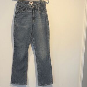 SO Women's Straight Leg Blue Jeans